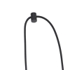 Hanglamp met rail ophanging zwart incl. Led g170 - cavalux