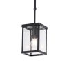 Industriële buiten hanglamp zwart IP44 - Charlois