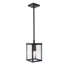 Industriële buiten hanglamp zwart IP44 - Charlois