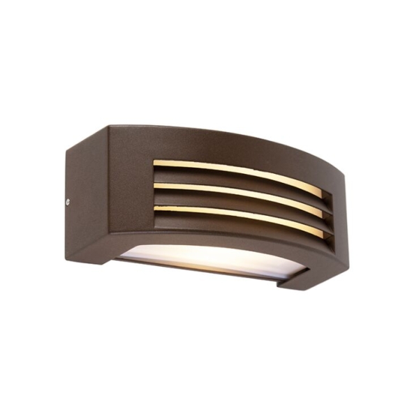 Moderne wandlamp roestbruin IP44 - Hurricane 1