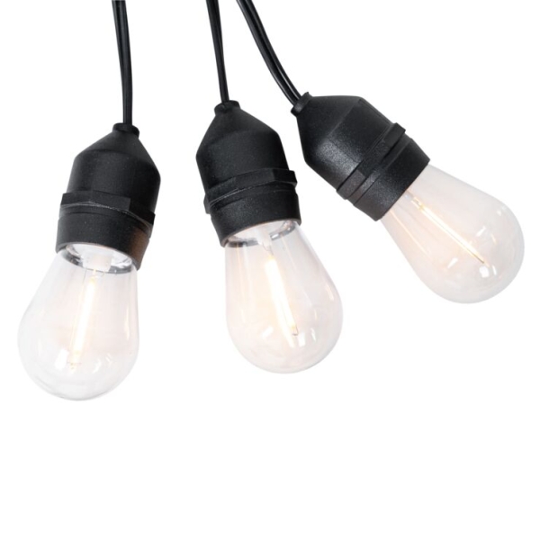 Prikkabel LED 10 meter 10-lichts helder IP44 - Chill