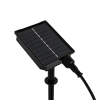 Prikspot zwart 50 cm incl. LED oplaadbaar en solar IP65 - Adalind