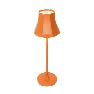 Retro tafellamp oranje oplaadbaar IP44 - Granny