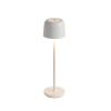 Set van 2 tafellampen mushroom off white incl. laadstation - Raika