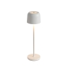Tafellamp mushroom off-white oplaadbaar incl. Laadstation - raika
