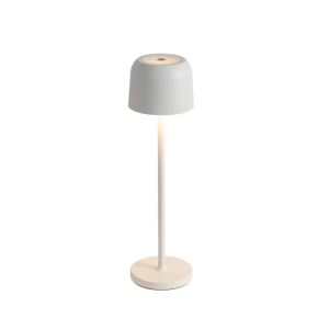 Tafellamp mushroom off-white oplaadbaar incl. laadstation - Raika