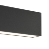 Plafondlamp zwart incl. LED 3-staps dimbaar 2700-4000K - Keane